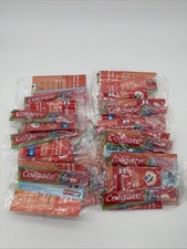 NEW Lot of 18 Colgate Kids Childrens Toothbrushes, Individually Sealed, RED