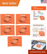 100g x 5 Packs Rechargeable Silica Gel Desiccant for Moisture Absorption