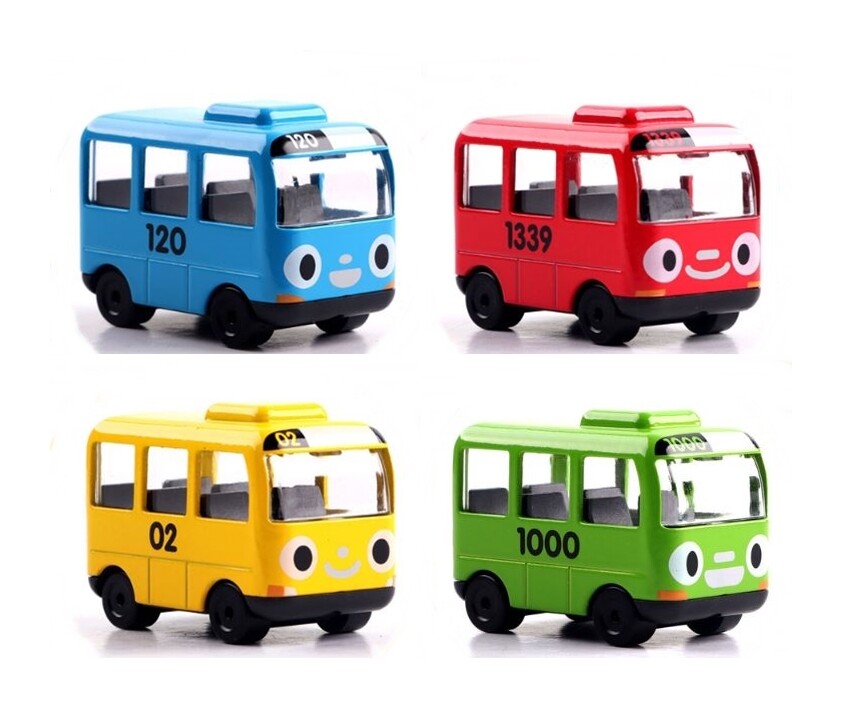 Kamicar] Tayo the Little Bus Mini Size Metal Diecast Car Toy