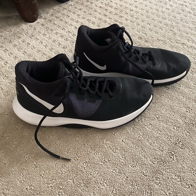 Nike Air Precision 2 Black-Size 8 Nike Mens Air Precision 2 AQ3521-001 Black Basketball Shoes  main image 2