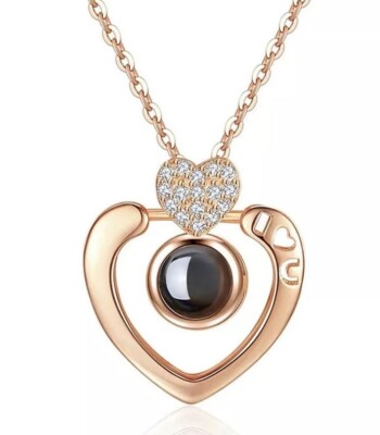 Necklace I Love You In 100 Languages For Him I Love You 100