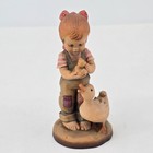 Anri Sarah Kay Girl with Duckling Valentine Design Le 1454/4000 6.5in Italy