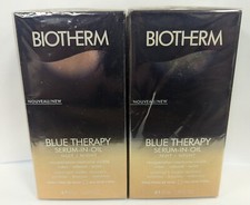 LOT OF 2 BIOTHERM BLUE THERAPY SERUM-IN-OIL NIGHT 1.69FL. OZ. NEW IN BOX SEALED