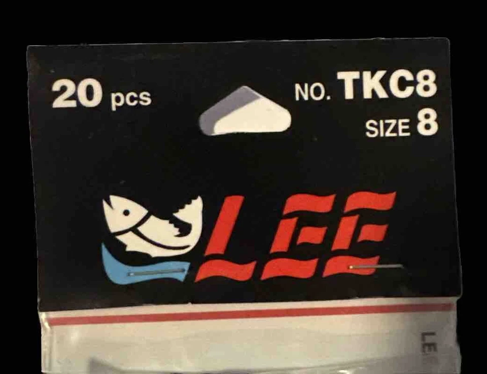20 Pack~Lee Pro Tackle~TKC8 Cad/Tin Treble Hook Size: 8   NEW! - Image 3 of 4