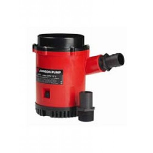 Johnson Manual Electric Bilge Pump 2200 GPH 12 Volt eBay