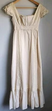 Vintage Lorrie Deb San Francisco Sz 5/6 Empire Waist Hippy Dress P+P 16"