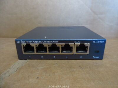 TP-LINK TL-SG105 V4.0 5-Port Gigabit Ethernet Desktop Switch - EXCLUDING PSU