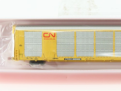 N Scaletrains.com SXT32686 TTGX/CN Canadian National Auto Carrier #695889 - Picture 2 of 6