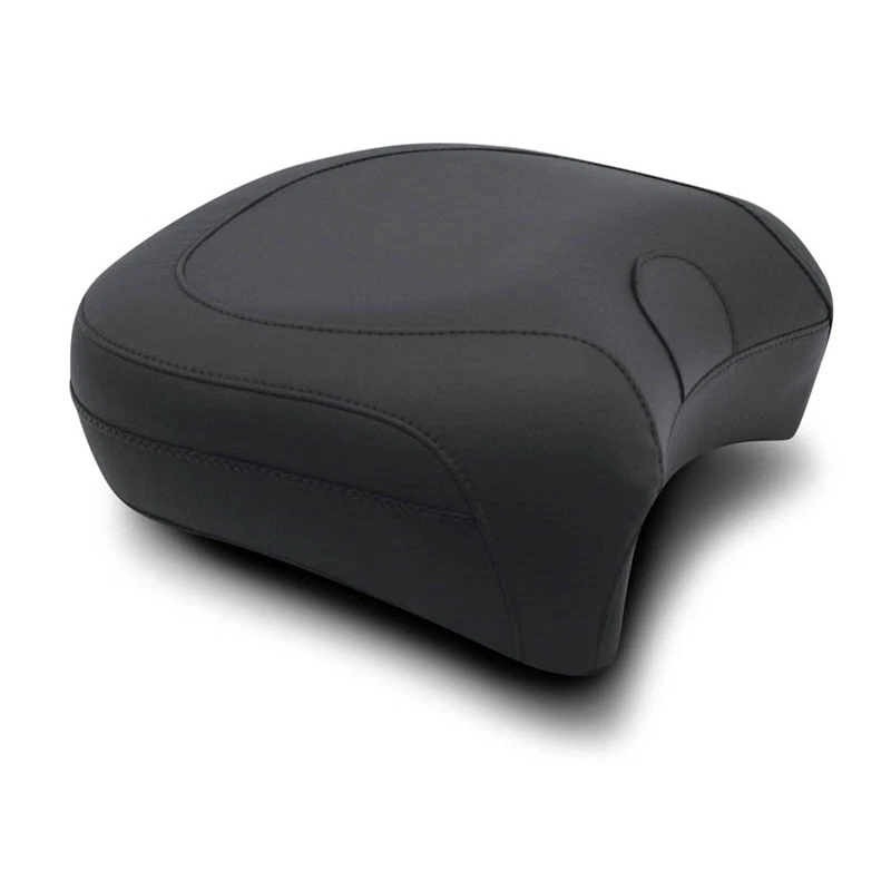 Mustang 79110 Negro Vintage Empotrado Pasajero Trasero Pasajero Almohadilla Asiento Harley 97-20 Foto 3 de 3