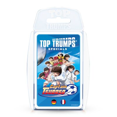 Top Trumps Captain Tsubasa deutschfranzösisch Kartenspiel Reisespiel Quartett