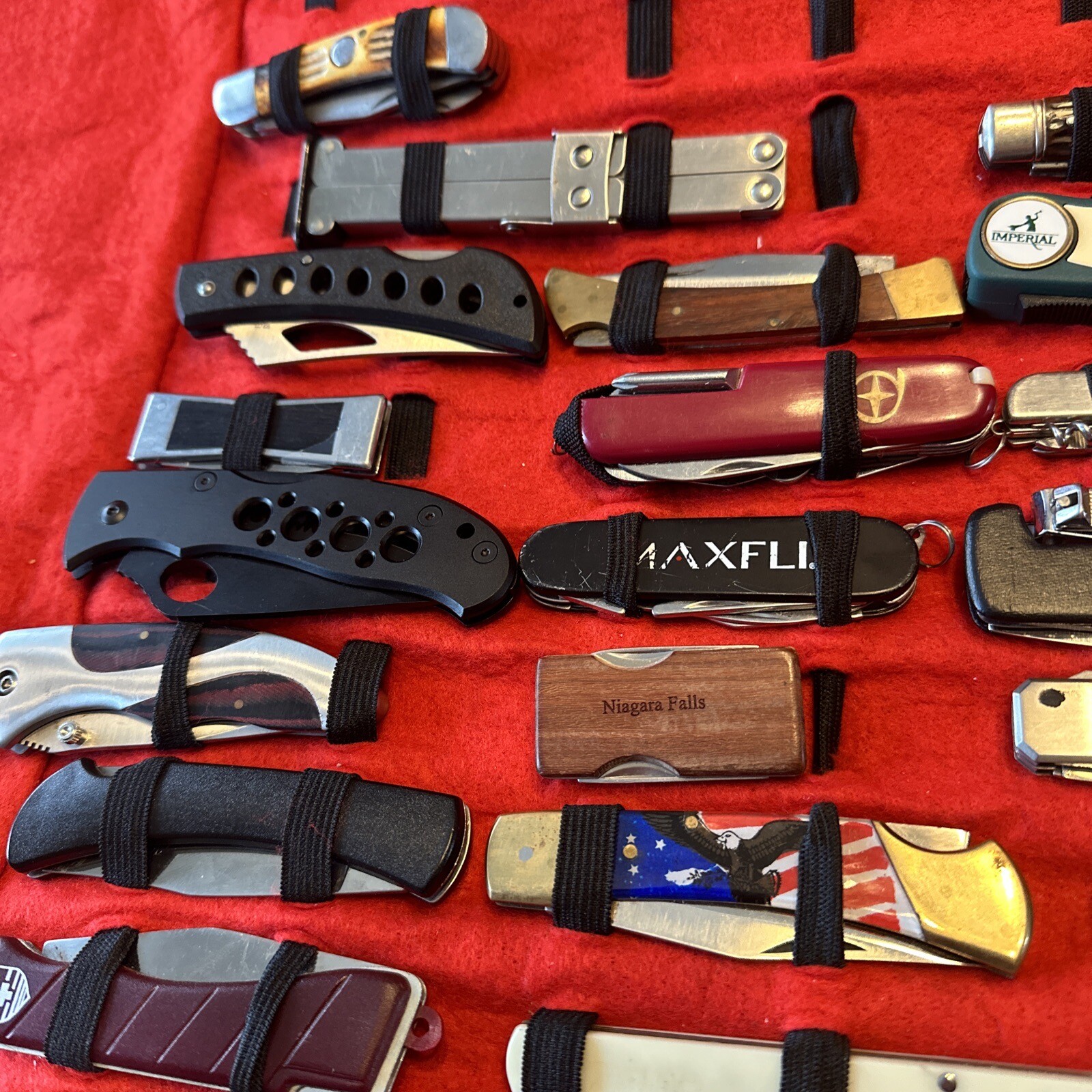 Lot Of 36 Pocket Knife’s In Carrying Case eBay