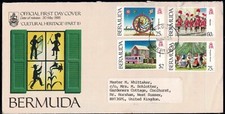 Bermuda 1995 Cultural Heritage  FDC - Set Of Four Stamps - Used