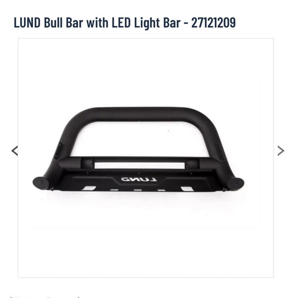 Barra Bull Lund 27121209 com luz e fiação compatível com 07-22 Sequoia Tundra .. 47121209 - Imagem 3 de 4