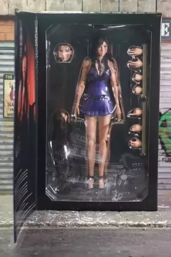 25cm PLAY ARTS Kai Final Fantasy VII Remake Tifa Lockhar Action Figure Game Toy - Bild 13 von 17