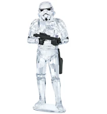 Swarovski Disney Figurine Star Wars Stormtrooper Crystal #5393588 New Box