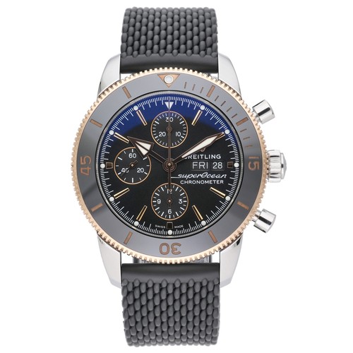 Breitling Superocean Heritage II U13313 with 44mm Steel & Rose Gold case and... - Picture 3 of 11