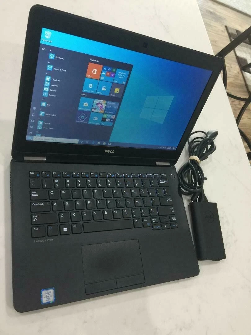 Dell Latitude E7270 6th Gen i5-6300U, 2.4GHz 8GB RAM, 256GB SSD,Win Pro