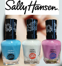 3 X Sally Hansen Miracle Gel Keith Haring Nail Color MIX 0.50oz PACK OF 3 MIX