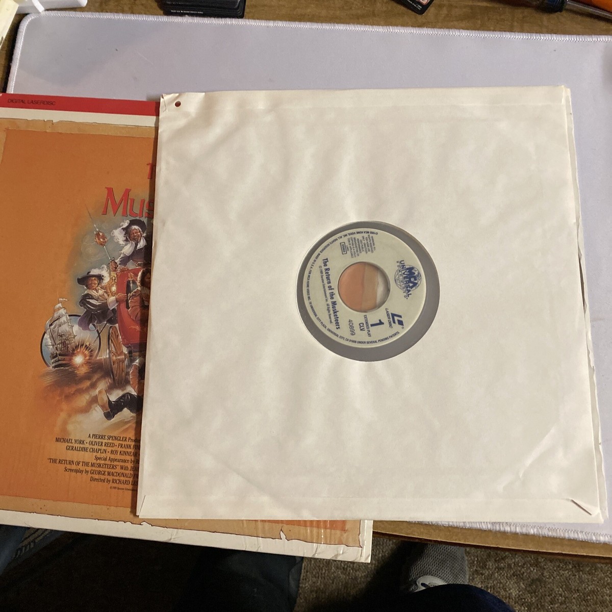 The Return of the Musketeers Laserdisc 96894089962| eBay