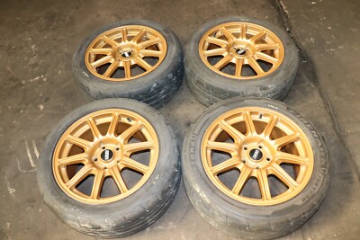 STI BBS 17インチ ホイール 4本セット ゴールド Subaru Impreza WRX STi BBS Forged 17