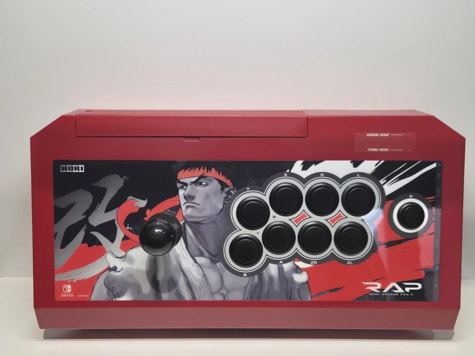 HORI Real Arcade Pro V Arcade Hayabusa Fighting Stick RYU Edition Switch/PC - Image 3 of 4