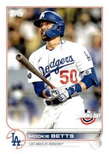 2022 Topps Opening Day #200 Mookie Betts Los Angeles Dodgers