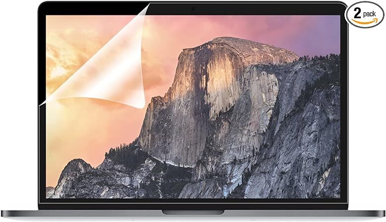 Anti Glare(Matte) Screen Protector Compatible with MacBook Pro 15 inch 2 2 Pack