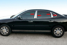 For 05-09 Buick Lacrosse 8pc Stainless Steel Chrome Pillar Post Trim For 05-09 Buick Lacrosse 8pc Stainless Steel Chrome Pillar Post Trim