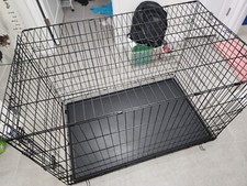 Frisco Fold  Carry Single Door Collapsible Wire Dog Crate 48"