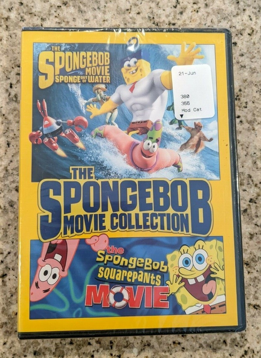 NEW The Spongebob Squarepants 2 Movie Collection DVD MOVIE Set