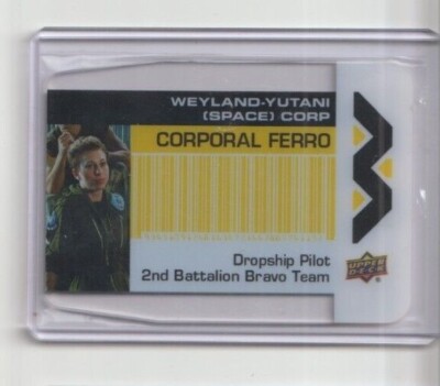 Aliens Movie Plexi Trading Card Colette Hiller Corporal Ferro #WY