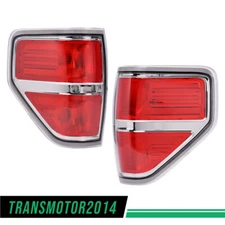 REAR TAIL LIGHTS BRAKE LAMPS LEFT & RIGHT FIT FOR 2009-2014 FORD F-150 PICKUP