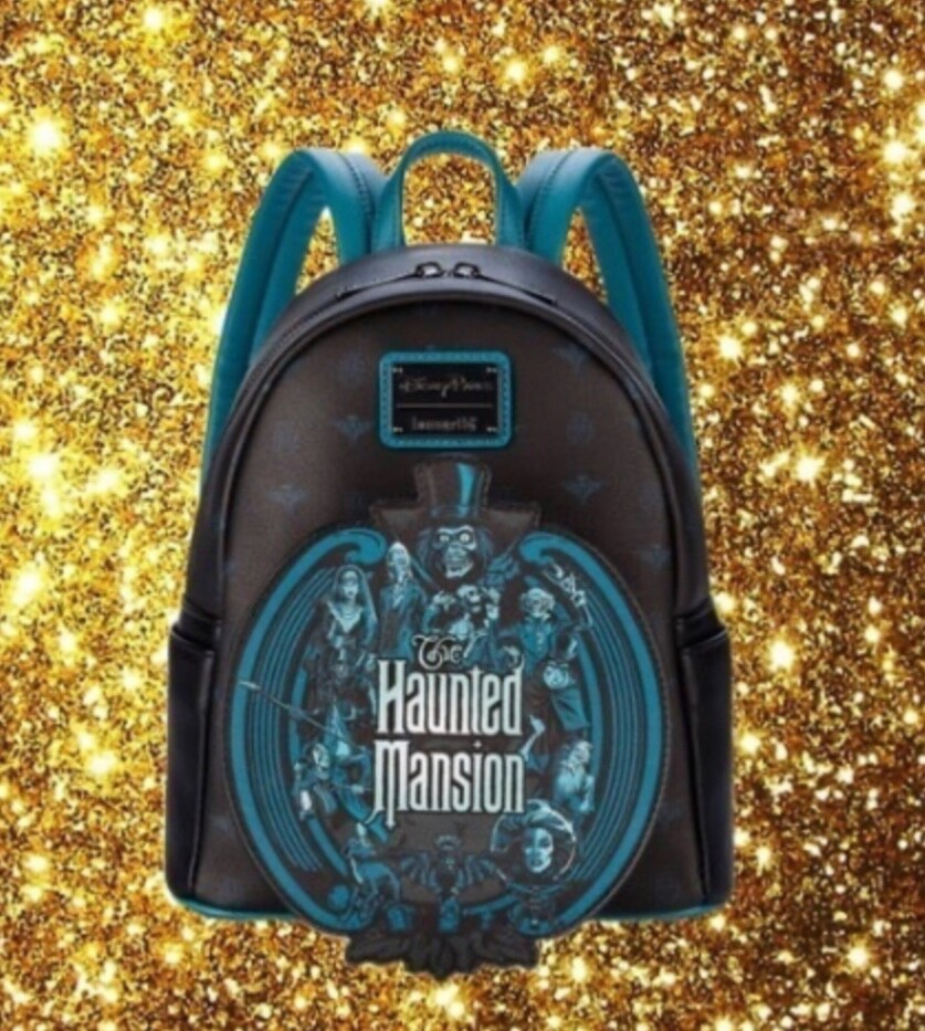 Loungefly Disney Parks Haunted Mansion Glow in the Dark Mini Backpack 105757.png main image 3