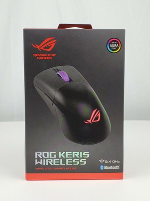 Asus Rog Keris Wireless Gaming Mouse Black P513 Rog Keris Wireless Ebay