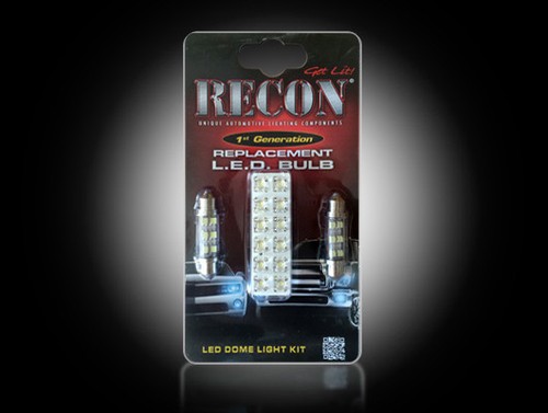 Recon LED Dome Light Kit 1999-2010 F250/350/450/550 Super Duty Bulb Replacement - Picture 1 of 5