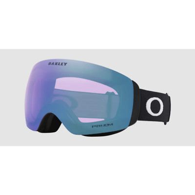 Oakley Flight Deck M Matte Black Prizm Iced Iridium Snow Maske Snowboard Neu