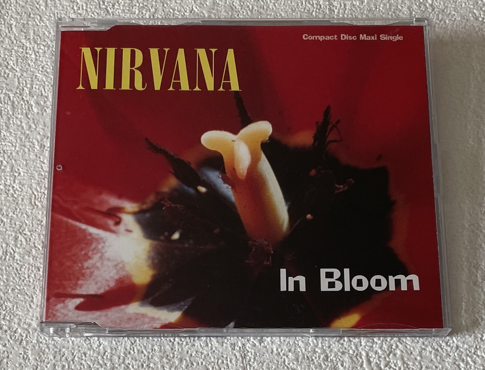 NIRVANA ~ IN BLOOM ~ 1992 GERMAN 3-TRACK CD MAXI SINGLE ~ GEFFEN GED21760