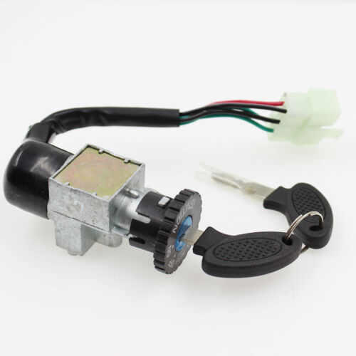 JUEGO DE CERRADURA LLAVE INTERRUPTOR ENCENDIDO JONWAY YY50QT-6 49CC 50CC CICLOMOTOR SCOOTER - Imagen 6 de 8