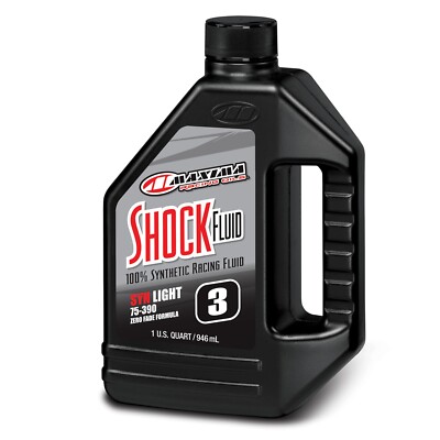 Maxima 50-57901 Full Synthetic Shock Fluid Ester-Based 3WT 75/390