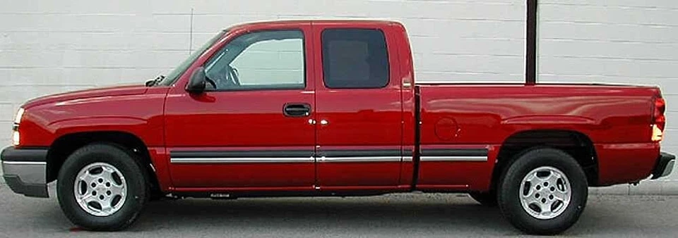 Chevy Silverado 2003-2006 Body Side Moldings Factory Style 4 3/16" x 19 Ft - Image 3 of 4