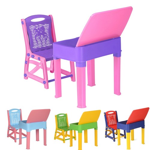 Children Study Table and chair set Kids Study Desk toddler chair furniture - Picture 10 of 10