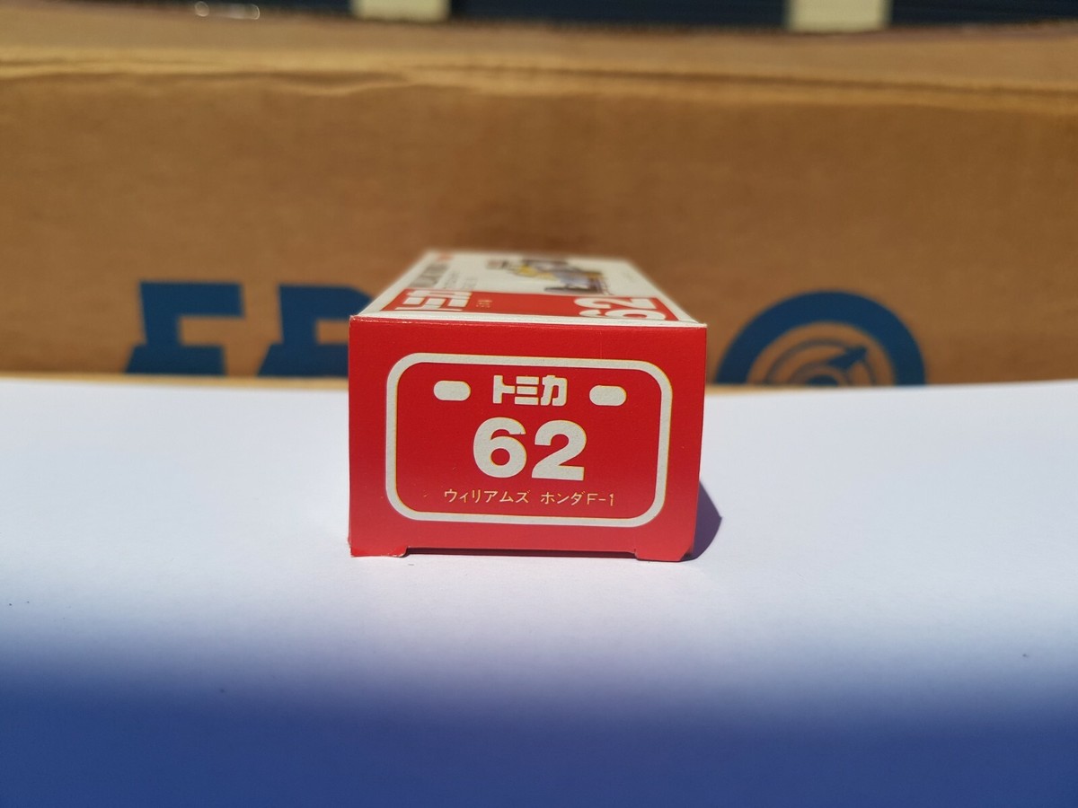 TOMICA 62 - WILLIAMS HONDA F1 [WHITE] CANON ABSOLUTELY MINT VHTF