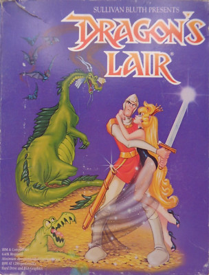 IBM PC -- DRAGON`S LAIR (SULLIVAN BLUTH - 5,25'' DISK)