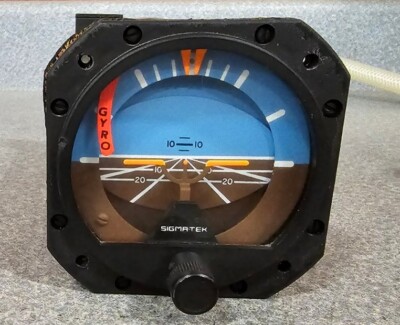 Sigma Tek Attitude Gyro Model 5000B-38 P/N: 23-501-031-1 W/ 60 Day Warranty