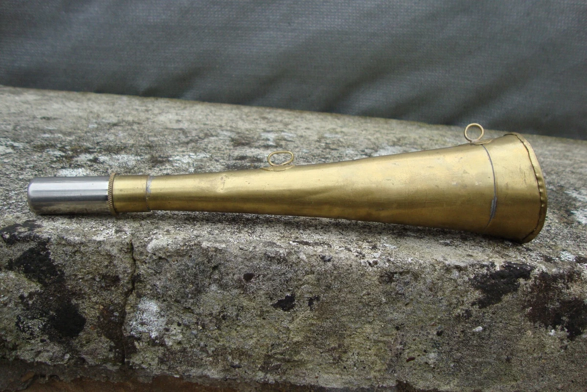 Corne De Rappel De Chasse Ancienne Elless – Fabrication Française – Parfait état