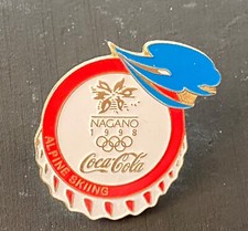 NAGANO 1998 - COCA COLA SPONSOR PIN ,.
