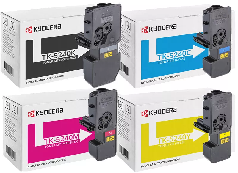 Original Kyocera Toner TK-5240 ECOSYS M5526cdn M5526cdw ECOSYS 