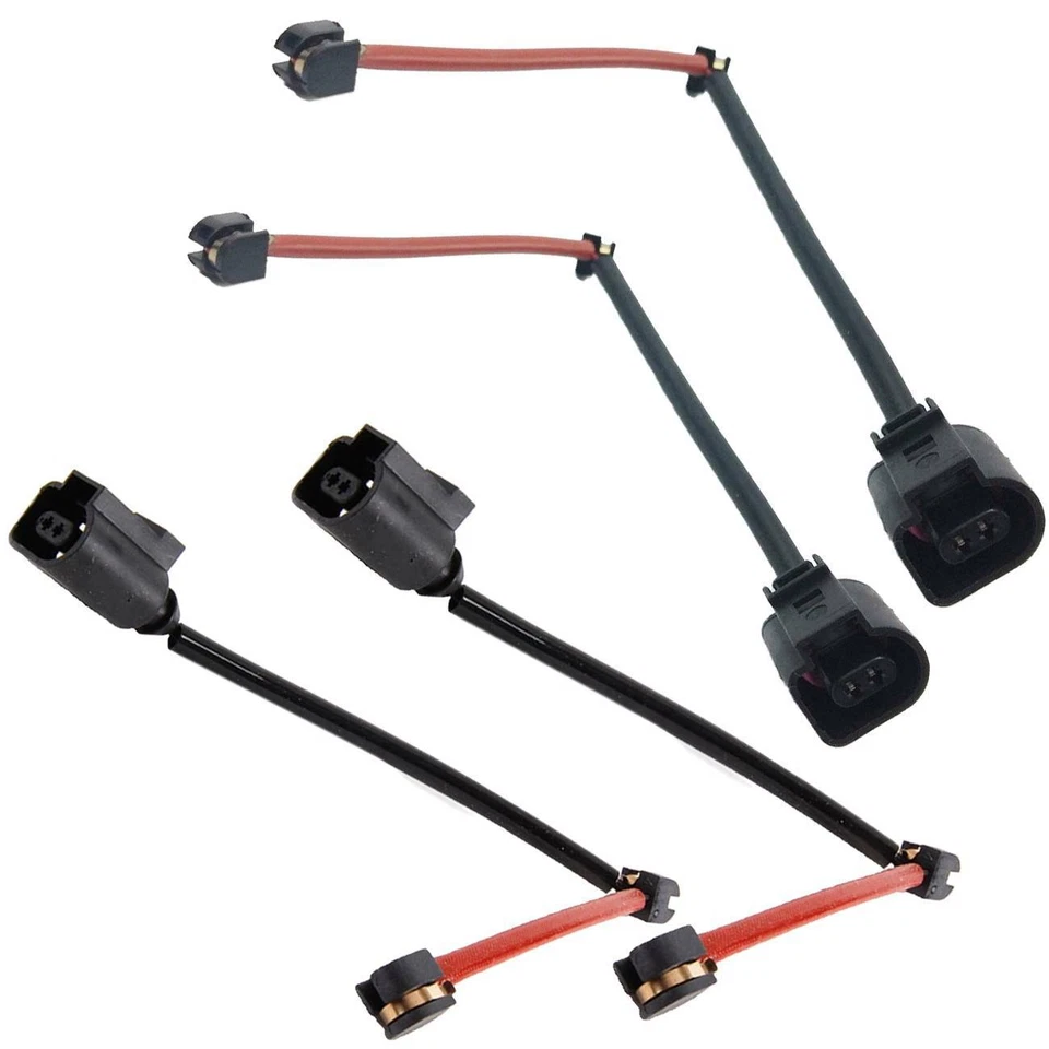 4X Front & Rear Brake Pad Wear Sensor Fits Porsche Cayenne 03-10 Audi Q7 07-15 - Image 2 of 4