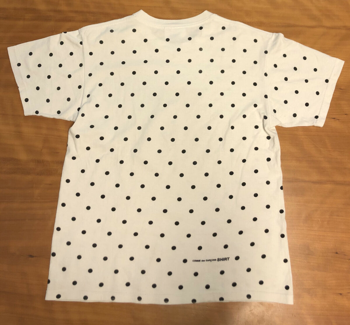 Supreme Comme Des Garcons CDG SS12 Box Logo White Polka Dot Supreme Comme Des Garcons CDG SS12 Box Logo White Polka Dot
