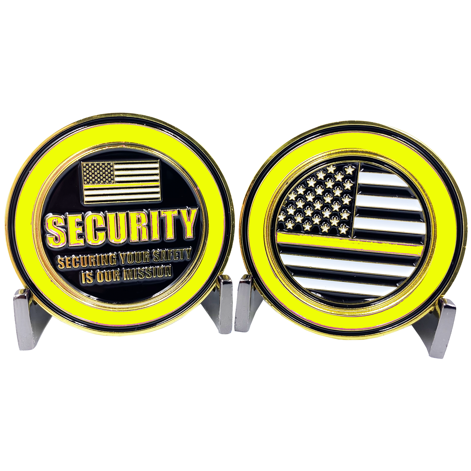 DL1-02 SECURITY OFFICER Challenge Coin Security Enforcement Guard Thin ...